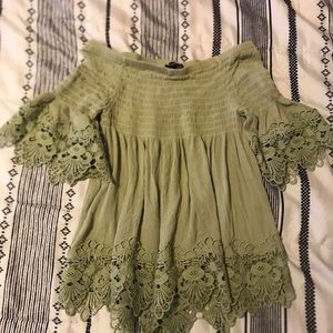 Off the shoulder top